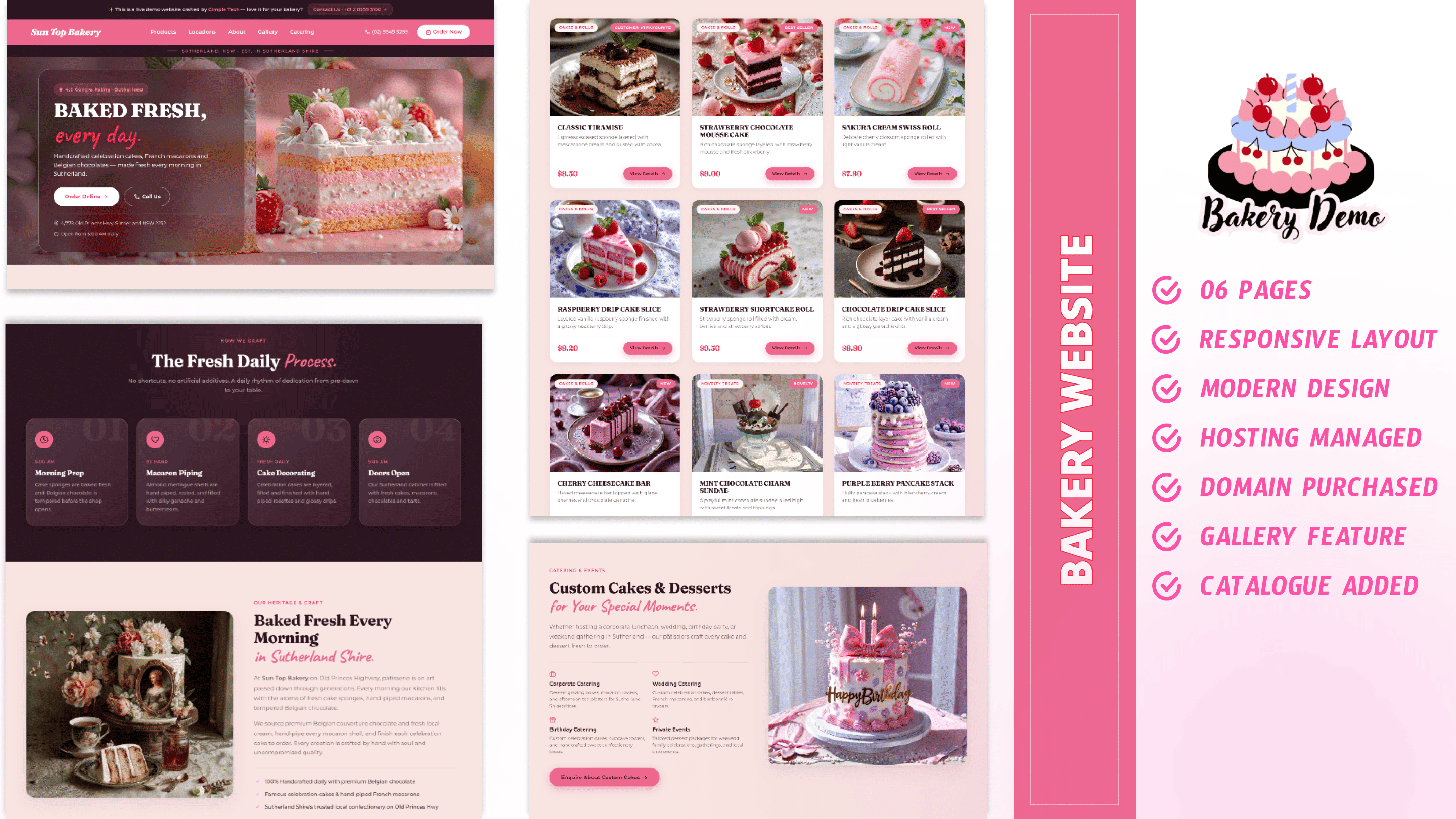 Bakery Website